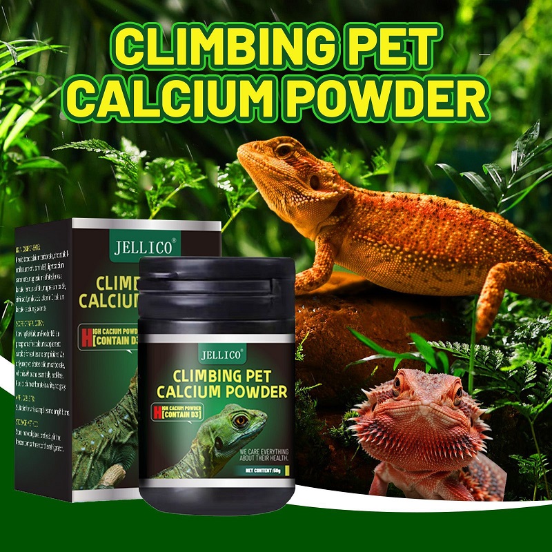 Vitamin D3 Reptile - Crawling Pet Vitamine D3 Calciumpoeder voor