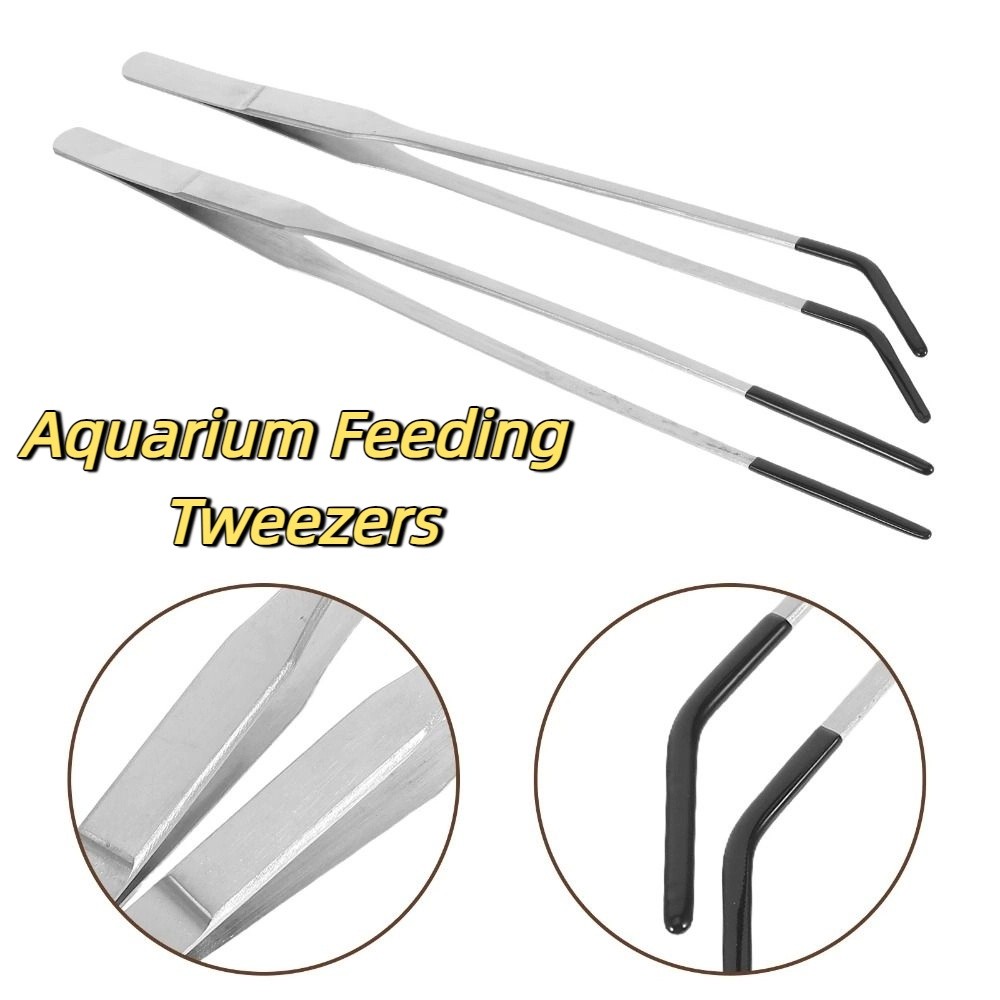 2 stuks roestvrijstalen aquari - Feeding Tong Stainless recensie en prijs