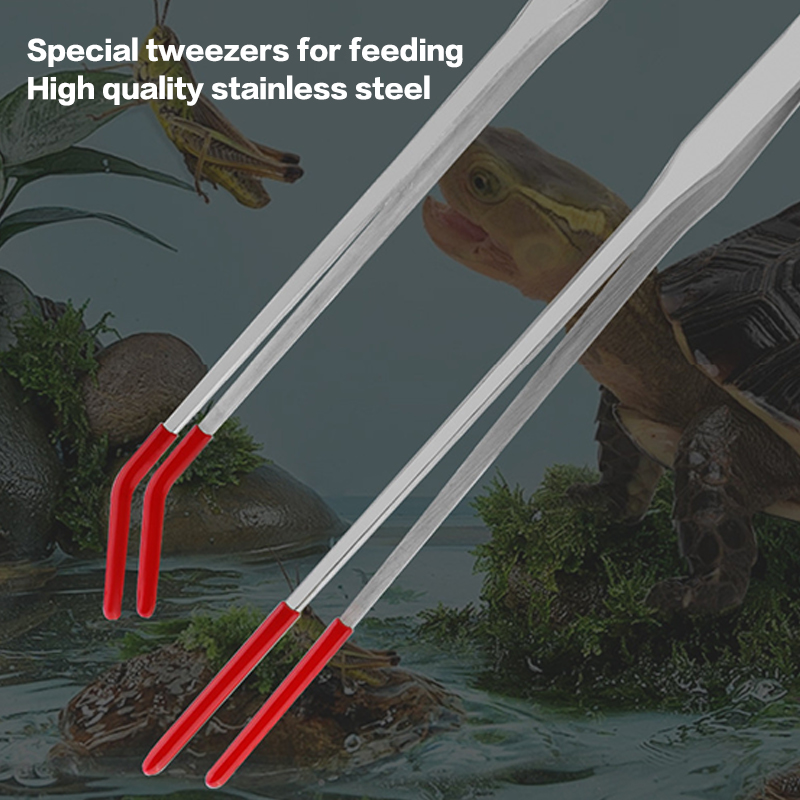Reptielenvoedertang met rubber - Feeding Tong Stainless recensie en prijs