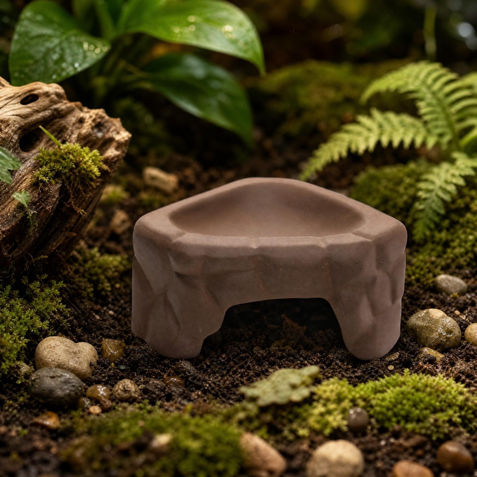 Reptiel Voerplatform Keramiek  - Hide Cave Ceramic recensie en prijs